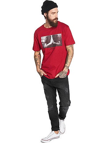 Camiseta diseño reza para hombre - mister tee