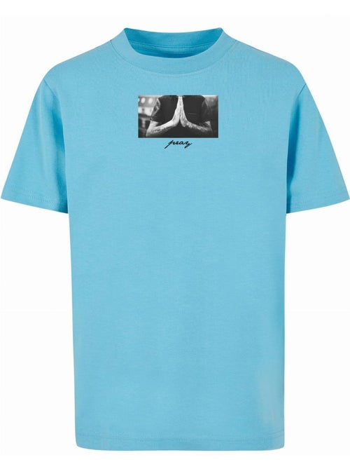 Camiseta diseño reza para niños/niñas - mister tee - Kiabi