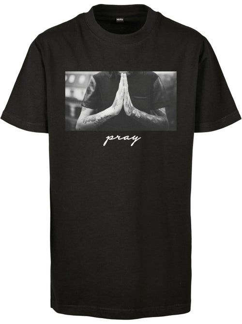 Camiseta diseño reza para niños/niñas - mister tee - Kiabi