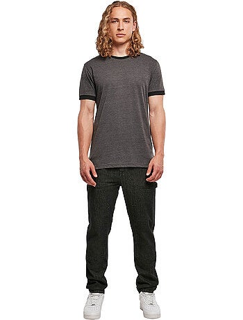 Camiseta diseño ringer para hombre - build your brand