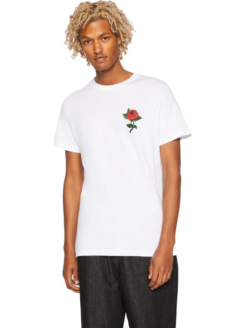 Camiseta diseño rosa para hombre - mister tee - Kiabi Camiseta diseño rosa para hombre - mister tee - Kiabi