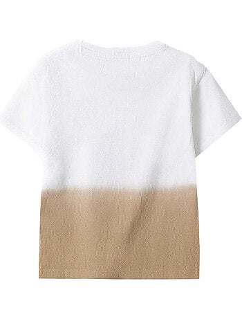 Camiseta diseño tinte por inmersión de manga corta niños - minoti