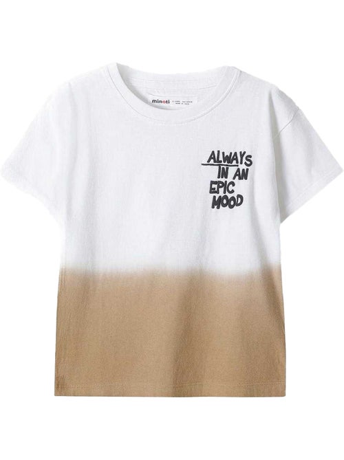 Camiseta diseño tinte por inmersión de manga corta niños - minoti - Kiabi Camiseta diseño tinte por inmersión de manga corta niños - minoti - Kiabi