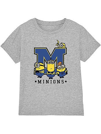 Camiseta diseño varsity para niños/niñas - minions