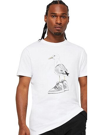 Camiseta diseño zapatillas de gaviota para hombre - mister tee