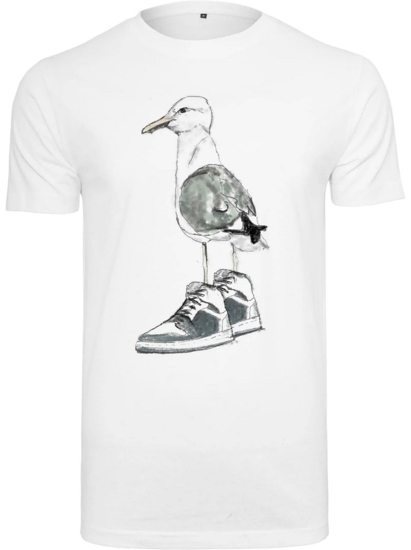 Camiseta diseño zapatillas de gaviota para hombre - mister tee Blanco - Kiabi