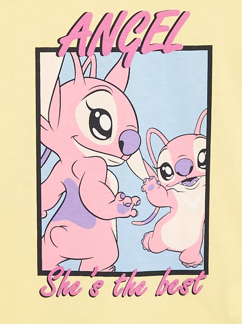 Camiseta 'Disney' 'Angel' de algodón liso - Kiabi