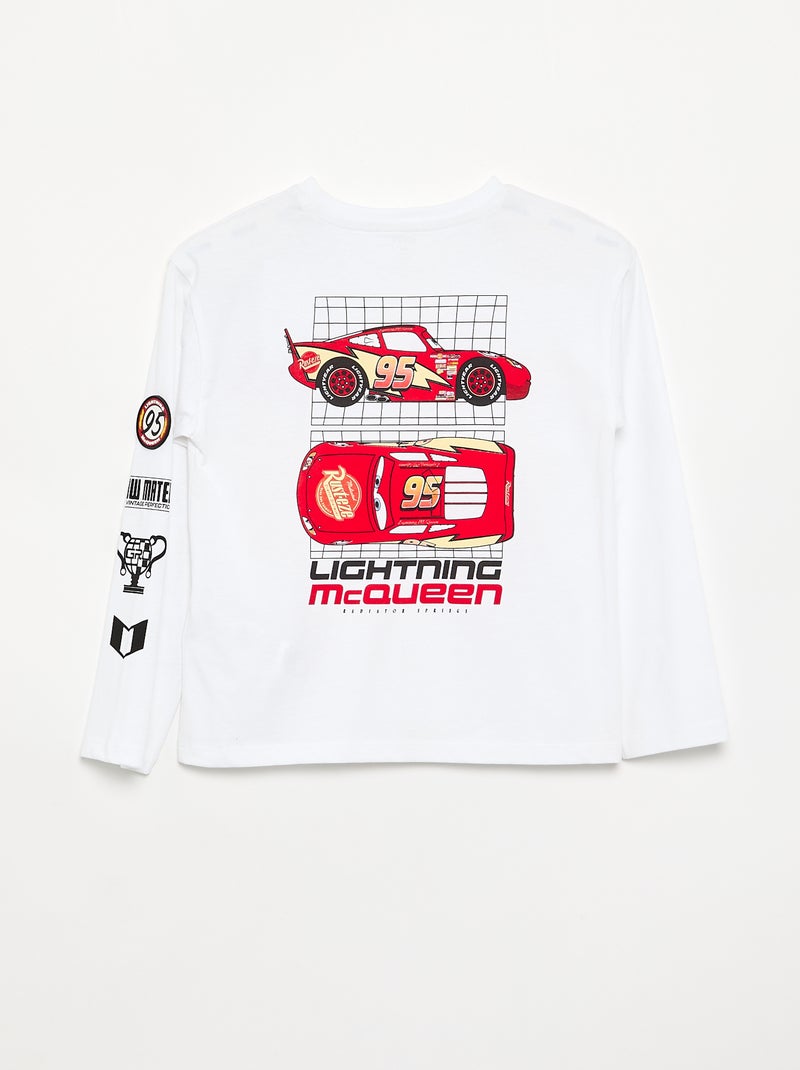 Camiseta "Disney" "Cars" Blanco - Kiabi