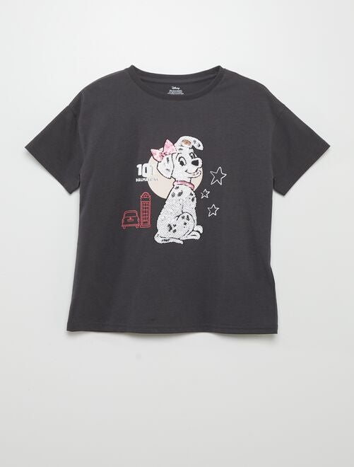 Camiseta 'Disney' con lentejuelas - Kiabi