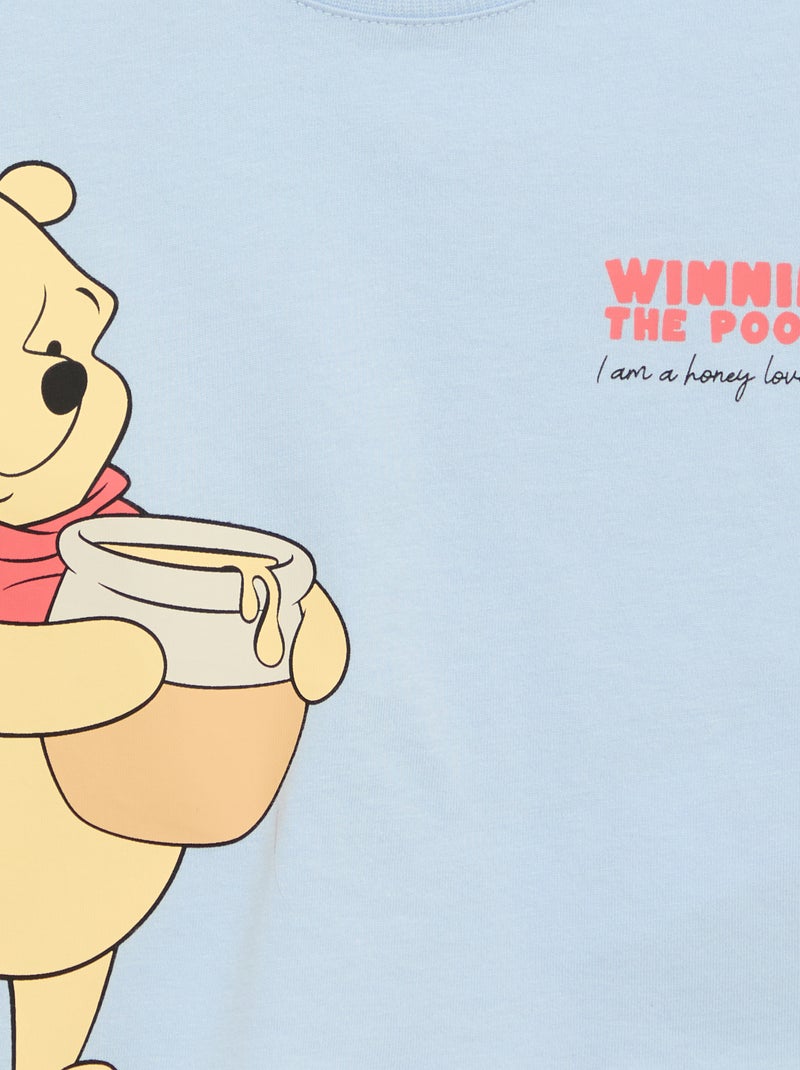 Camiseta 'Disney' de manga corta Azul - Kiabi