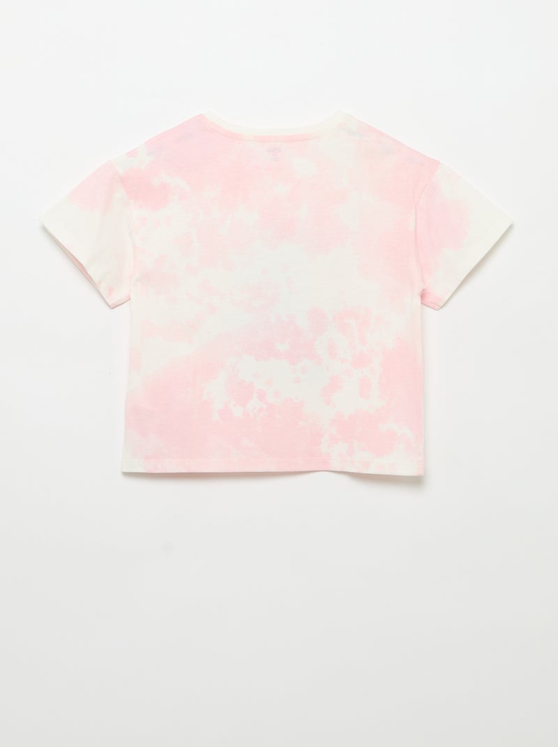 Camiseta \'Disney\' de manga corta Rosa - Kiabi