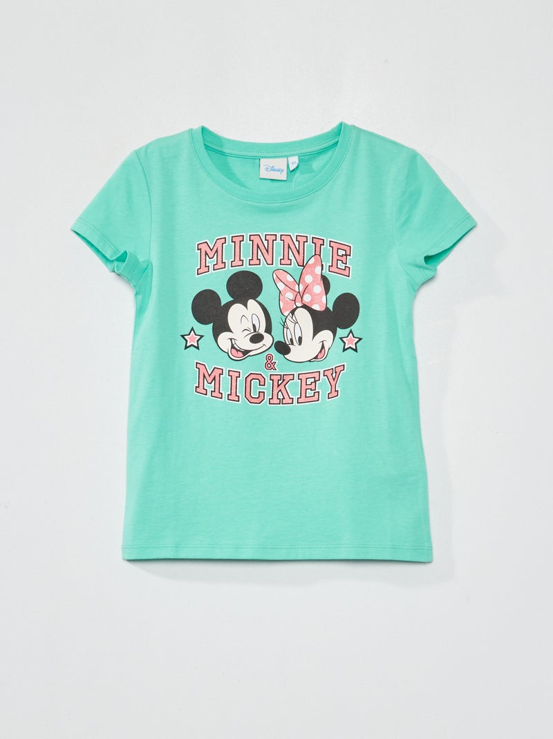 Camiseta 'Disney' de manga corta VERDE - Kiabi