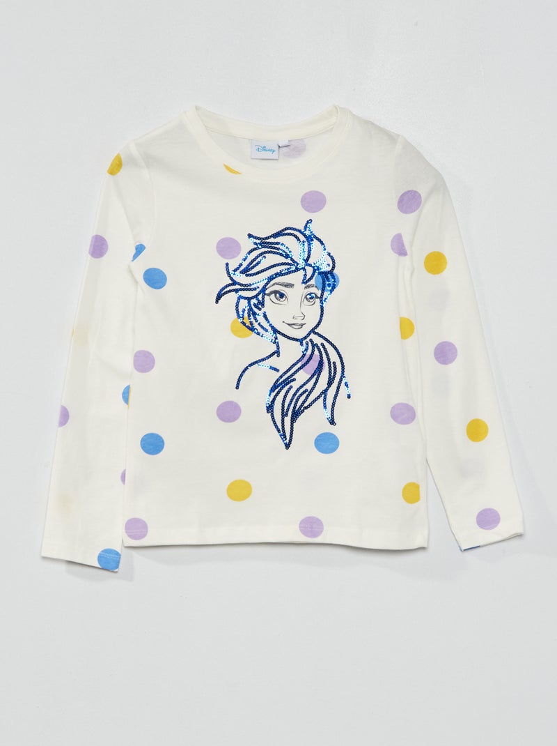 Camiseta 'Disney' de manga larga BEIGE - Kiabi