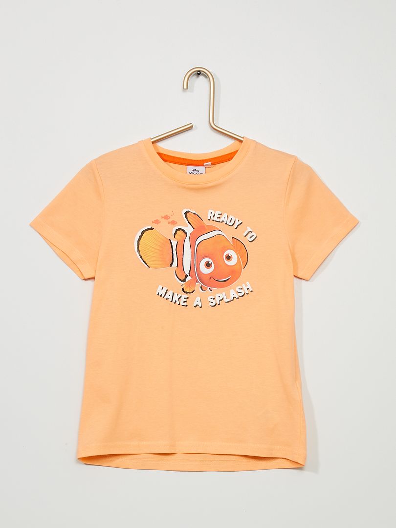 Camiseta 'Disney' de punto NARANJA - Kiabi