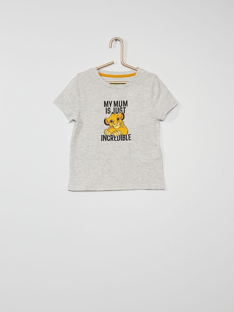 Camiseta 'Disney' GRIS - Kiabi