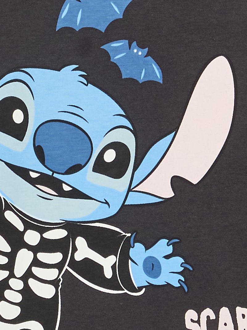 Camiseta "Disney" "Halloween" de manga larga Negro - Kiabi