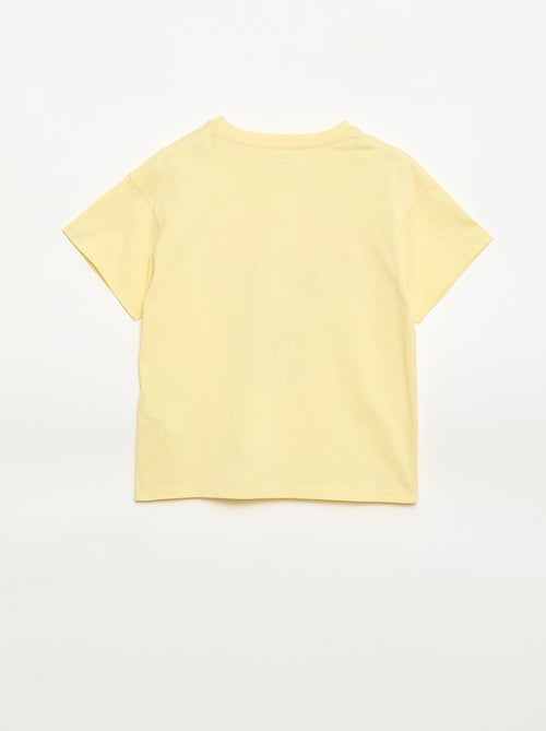 Camiseta 'Disney' 'Mickey' en algodón liso - Kiabi