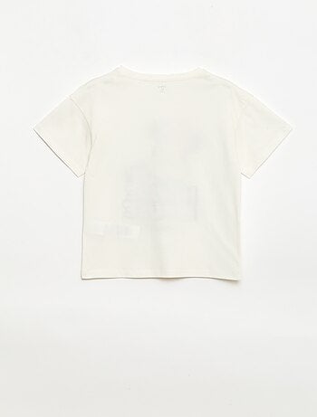 Camiseta 'Disney' 'Mickey' en algodón liso