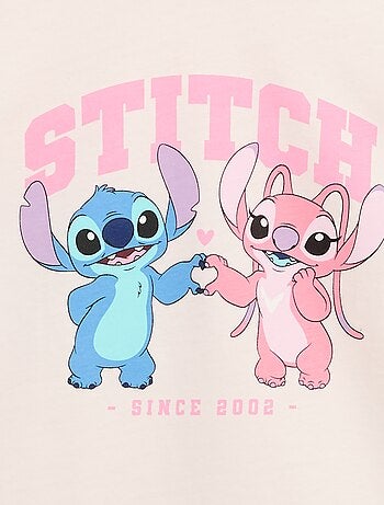 Camiseta 'Disney' 'Stitch' de manga corta