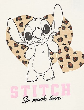 Camiseta 'Disney' 'Stitch' de manga larga
