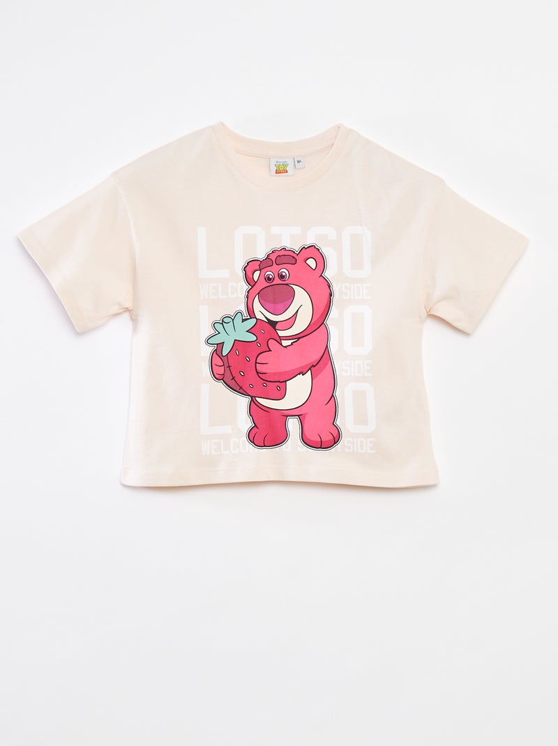 Camiseta 'Disney' 'Toy Story' de manga corta Rosa - Kiabi