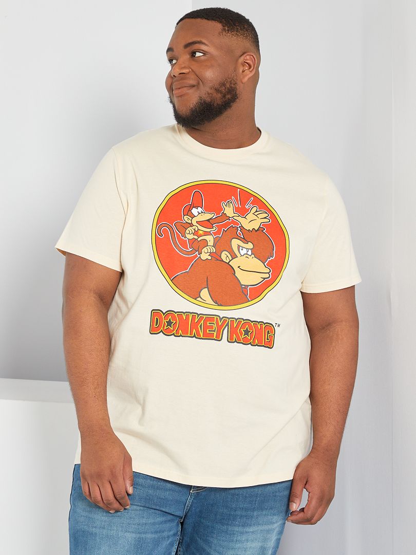 Camiseta 'Donkey Kong' beige - Kiabi