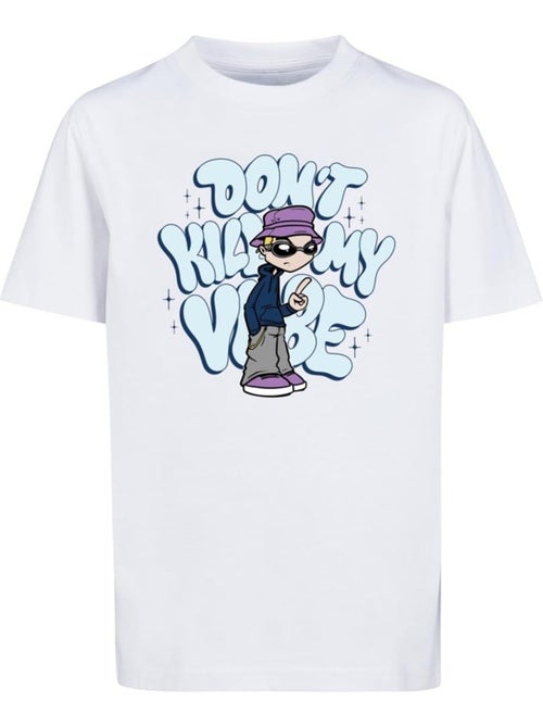 Camiseta don't kill my vibe para niños/niñas - mister tee - Kiabi