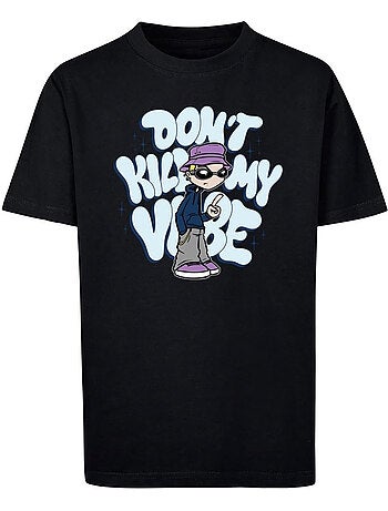 Camiseta don't kill my vibe para niños/niñas - mister tee