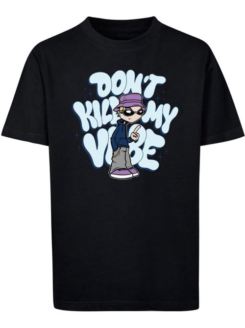 Camiseta don't kill my vibe para niños/niñas - mister tee - Kiabi