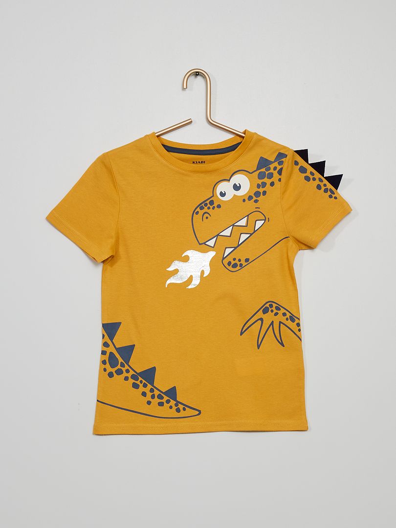 Camiseta 'dragón' AMARILLO - Kiabi