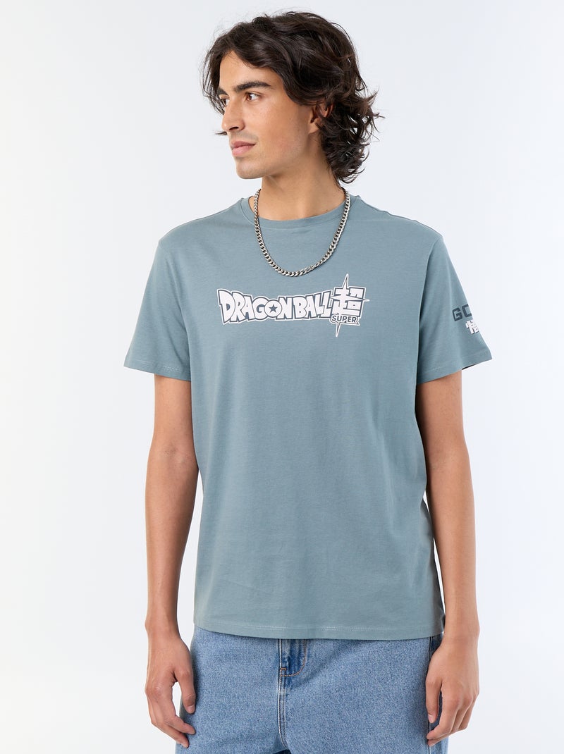 Camiseta 'Dragon Ball' de manga corta Azul - Kiabi