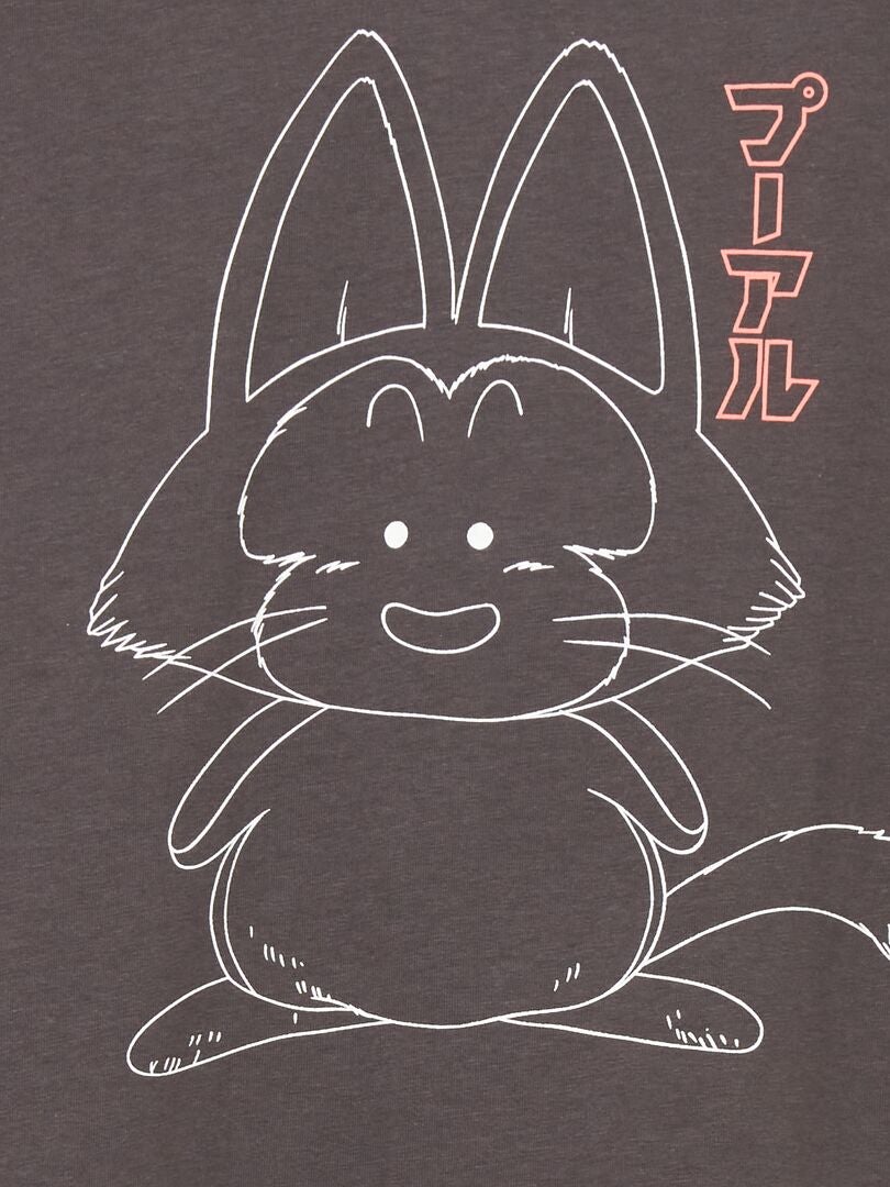 Camiseta 'Dragon Ball' de manga corta gris oscuro - Kiabi