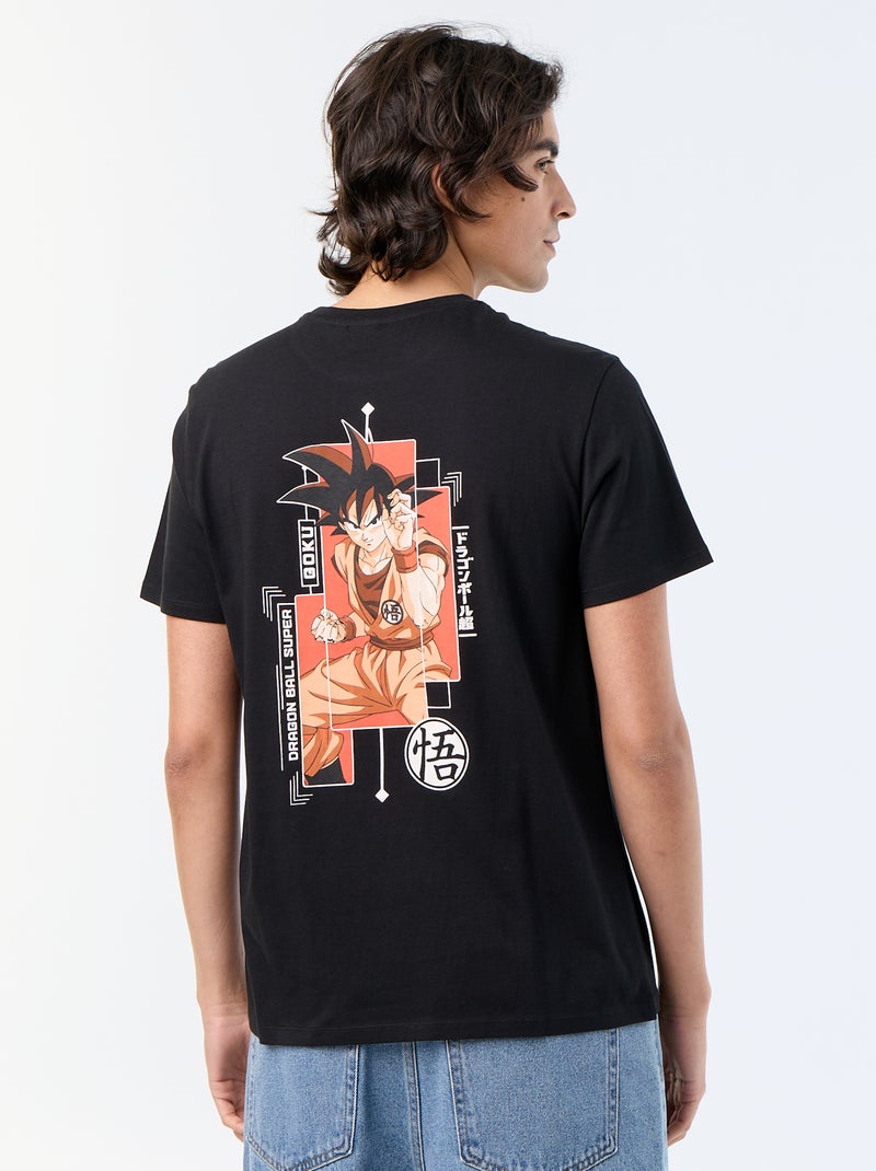 Camiseta 'Dragon Ball' de manga corta Negro - Kiabi