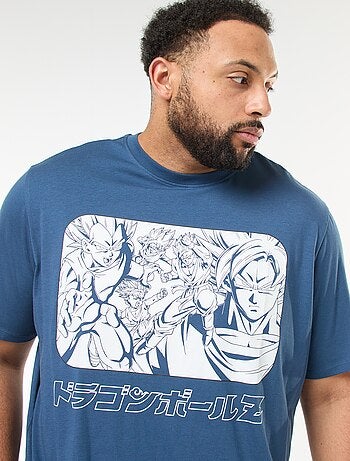 Camiseta 'Dragon Ball Z' de manga corta con estampado delantero y trasero