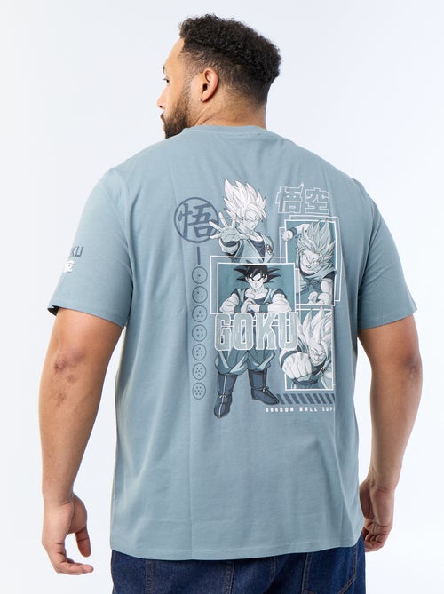 Camiseta 'Dragon Ball Z' estampada por delante y por detrás - Kiabi Camiseta 'Dragon Ball Z' estampada por delante y por detrás - Kiabi