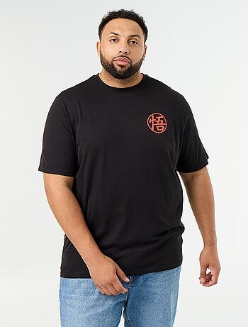 Camiseta 'Dragon Ball Z' estampada por delante y por detrás