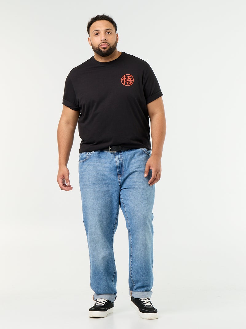 Camiseta 'Dragon Ball Z' estampada por delante y por detrás Negro - Kiabi