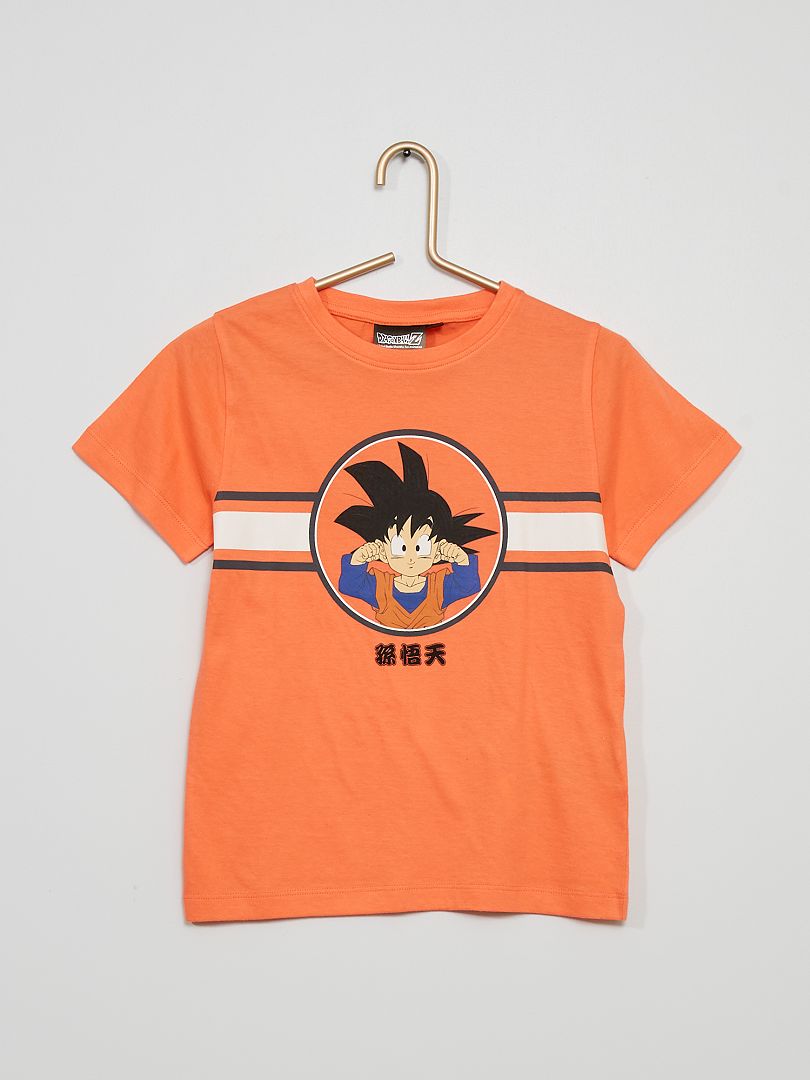 Granjero Reverberación Privilegio Camiseta 'Dragon Ball Z' - NARANJA - Kiabi - 8.00€