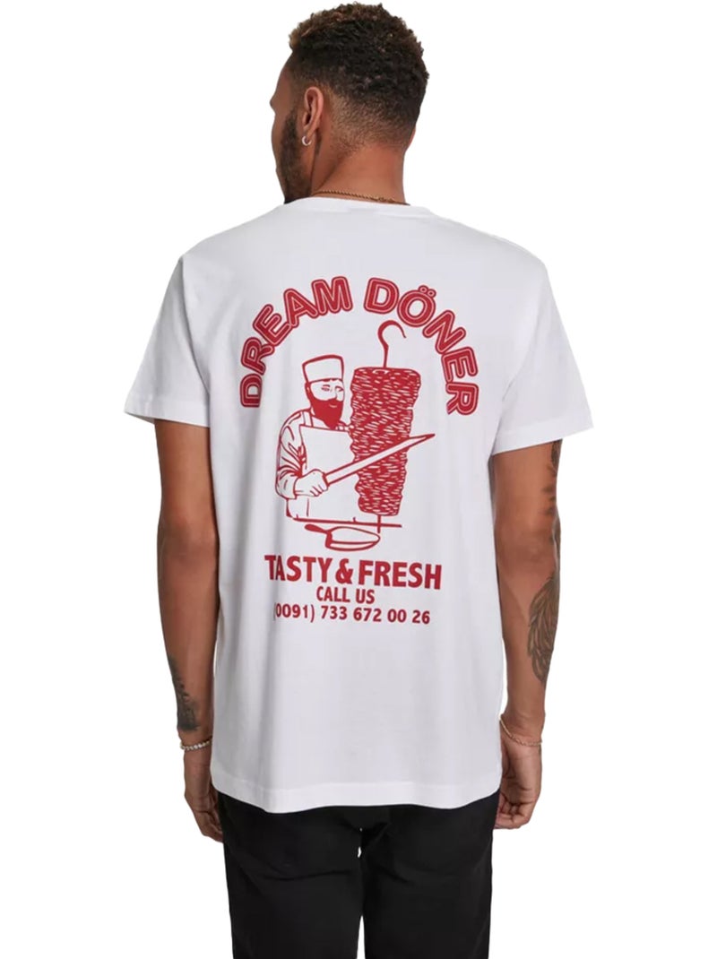 Camiseta dream kabab para hombre - mister tee Blanco - Kiabi