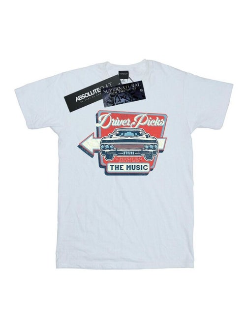 Camiseta driver picks the music para hombre - supernatural - Kiabi Camiseta driver picks the music para hombre - supernatural - Kiabi