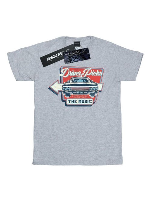 Camiseta driver picks the music para hombre - supernatural - Kiabi Camiseta driver picks the music para hombre - supernatural - Kiabi