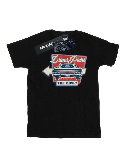 Camiseta driver picks the music para hombre - supernatural - Kiabi Camiseta driver picks the music para hombre - supernatural - Kiabi