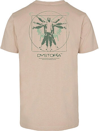 Camiseta dystopia para hombre - mister tee