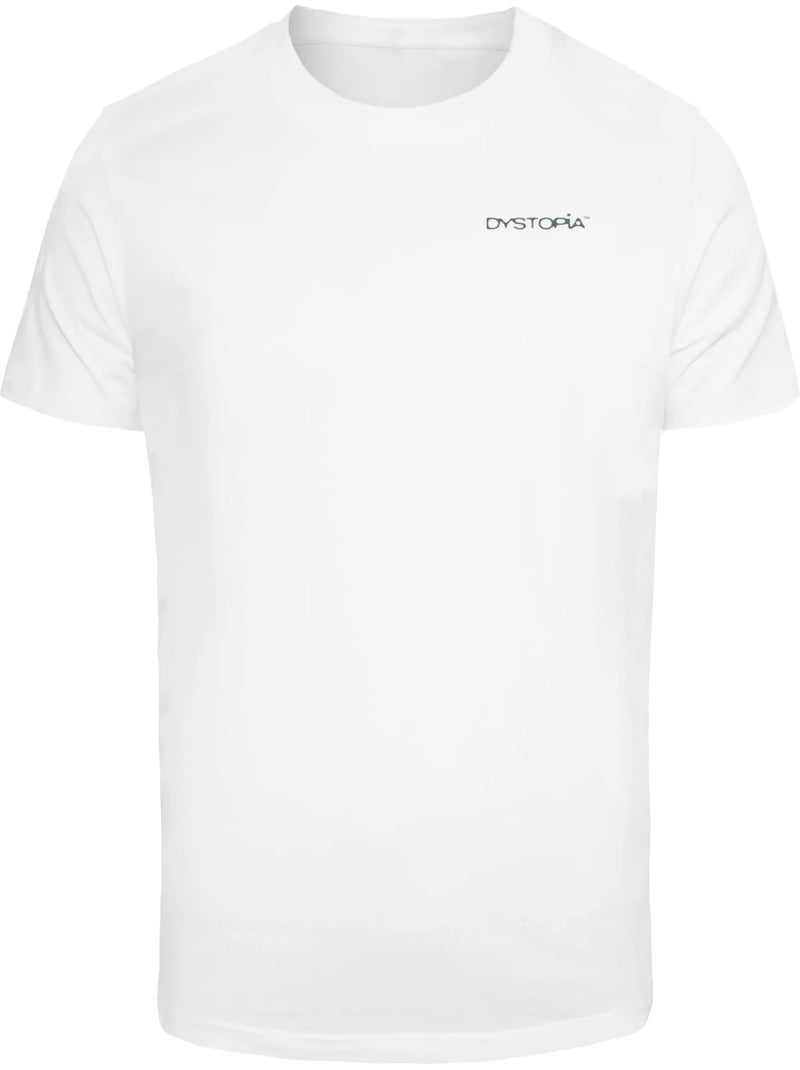 Camiseta dystopia para hombre - mister tee Blanco - Kiabi