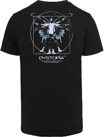Camiseta dystopia para hombre - mister tee