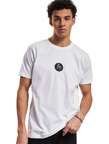 Camiseta easy sign diseño parche para hombre - mister tee
