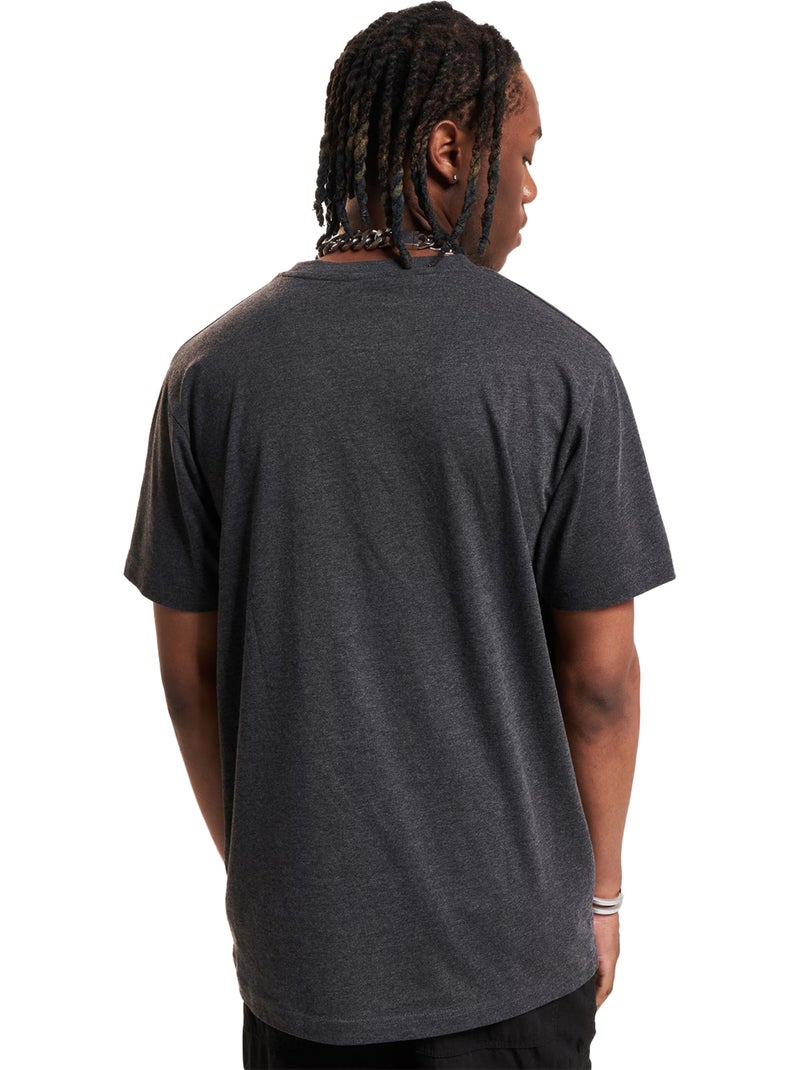 Camiseta easy sign para hombre - mister tee Gris gris antracita - Kiabi
