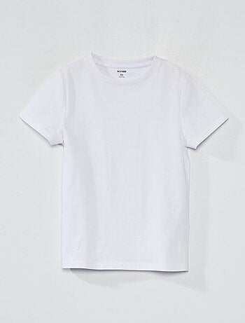 camisa blanca niña kiabi
