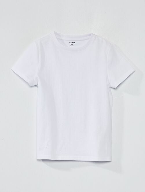 Camiseta eco-concepción                                                                                         blanco 
