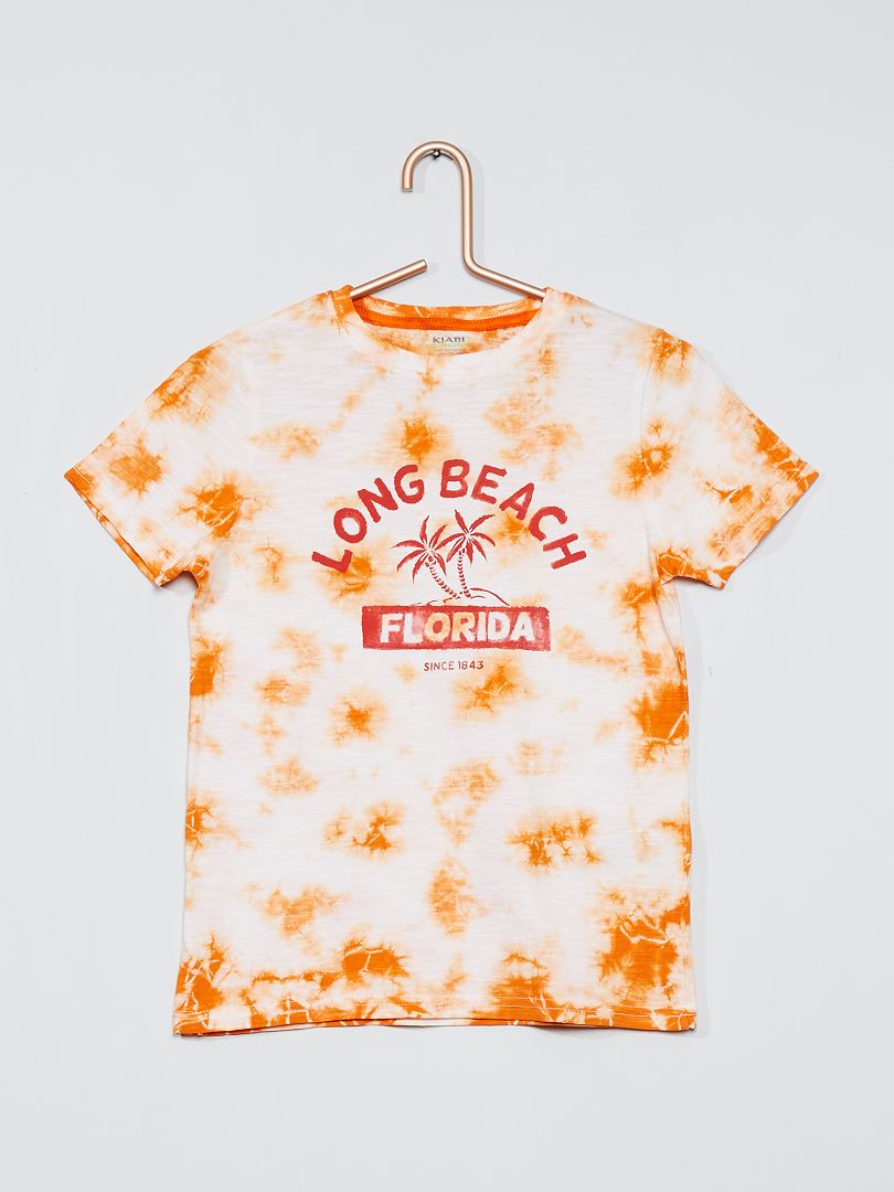 tie dye naranja